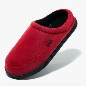 NewDenBer Men's Warm Memory Foam Suede Plush Fleece Lined Slip on. NWT. Sz 11-12